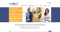 Desktop Screenshot of newerahrsolutions.com